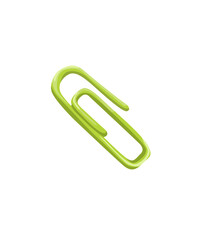 Obraz premium Paperclip Icon in trendy flat style isolated on white background. Vector illustration, EPS10.