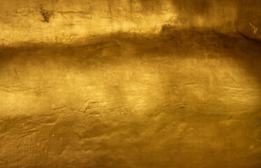 Exquisite Luxury, Gleaming Gold Wall Abstract Texture Background