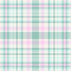 Fabric plaid tartan of textile check pattern with a vector seamless background texture.