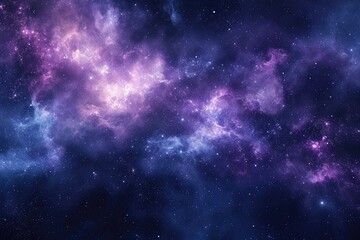 Beautiful cosmic background with vibrant colors