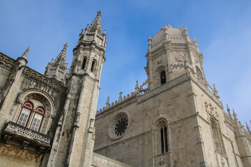 Mosteiro dos Jerónimos de Santa Maria de Belém, It is a former monastery of the Order of Saint Jerome and is located in the Belén neighborhood,  and Igreja de Santa Maria de Belém in Lisbon, Portugal.
