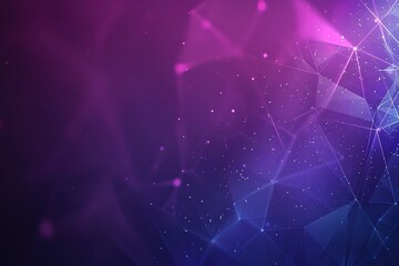 Abstract purple and blue polygonal background