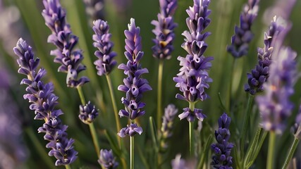 Obraz premium lavender flowers close up