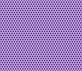 Vector seamless pattern. Purple color on matching background. Hexagon mosaic background with inner solid cells. Regular hexagon shapes. Seamless pattern. Tileable vector illustration.