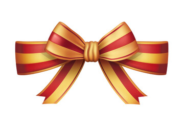 Vintage ribbon isolated on transparent background, cut out, PNG.