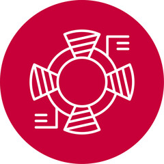 Obraz premium Donut Chart Icon