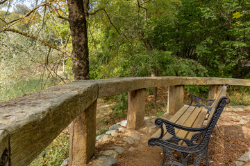 Atatürk Arboretum is a magnificent park where nature shows itself in all its colours and a bench to sit and relax
