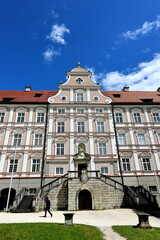 Konventgebäude des Benediktinerklosters in Neresheim