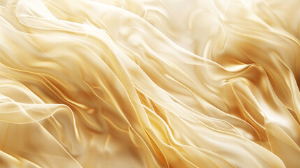light gold exquisite high-definition chiffon, silk, cloth material close-up