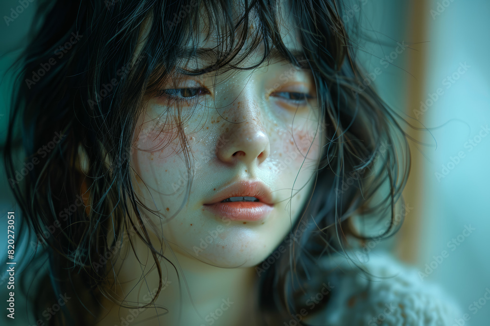 Poster a person's inability to relax or unwind, constantly on edge and unable to find respite from persiste