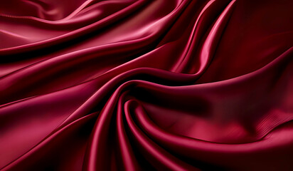 Obraz premium red satin background