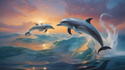 water animals and water view 