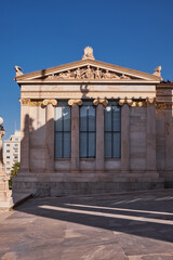 Obraz premium Athens Academy - Beautiful Greek Neoclassical Building in Greece