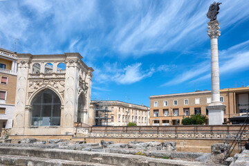 Obraz premium The Old town of Lecce, Apulia Region, Italy