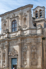 The Old town of Lecce, Apulia Region, Italy