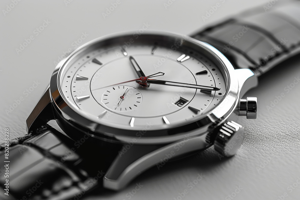 Poster a dependable watch ticking away the seconds with precision, a reassuring reminder of the steady pass
