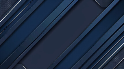 Obraz premium Modern abstract background with gradient blue diagonal stripes and dots - sleek geometric design