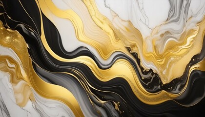 Gold abstract black marble background art paint pattern ink texture watercolor white fluid wall. Abstract liquid gold design luxury wallpaper nature black brush oil modern paper splash painting ... Se