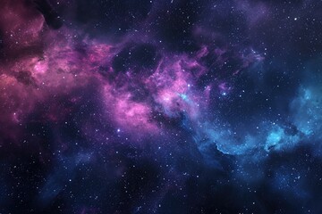 Obraz premium Stunning galaxy with nebulas and cosmic dust