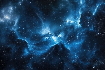 Obraz premium Amazing galaxy with nebulas and cosmic dust