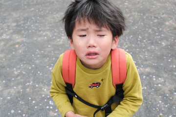 イヤイヤ期の男の子
