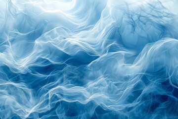 Fototapeta premium A close up of a blue and white background with a wave