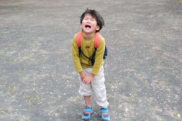 イヤイヤ期の男の子