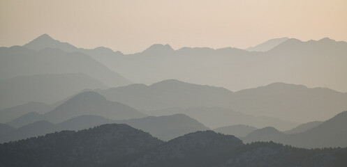 Mountain Silhouettes
