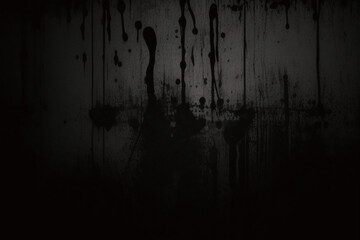 Seamless rough textured military, hunting or paintball camouflage pattern in a dark black and grey night palette. Tileable abstract contemporary classic camo fashion textile surface design texture	