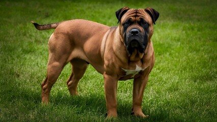 African Boerboel dog (molosser)