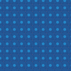 circle blue color pattern background