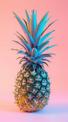 Bi-color Artistic Pineapple