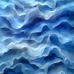Obraz premium Soothing Abstract Background with Calm Waves