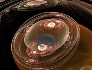 Imaginatory fractal abstract background Image
