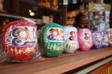 日本の東京、浅草のお土産や風景
