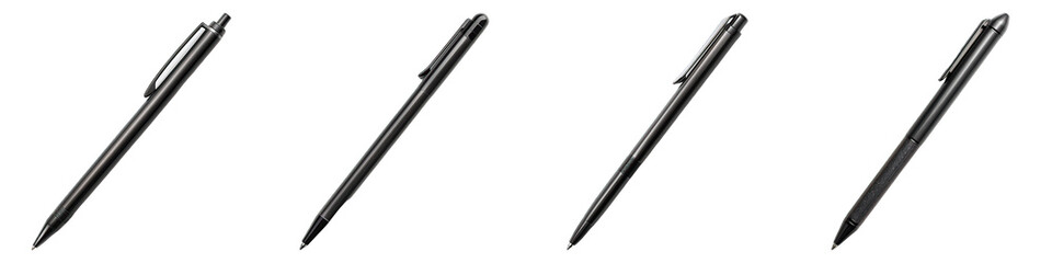 Stylus Pen isolated on transparent png background. Generative ai