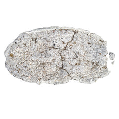 Walls stained with moisture and peeling paint