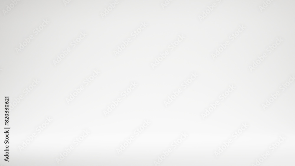 Poster Blank clean white gradient background. Advertisement display white color with empty copy space. White place for design or text or presentations - luxury white background with spotlight and floor