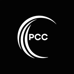 PCC logo. P C C design. White PCC letter. PCC, P C C letter logo design. P C C letter logo design in FIVE, FOUR, THREE, style. letter logo set in one artboard. P C C letter logo vector design.