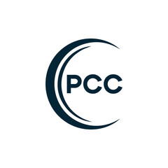 PCC logo. P C C design. White PCC letter. PCC, P C C letter logo design. P C C letter logo design in FIVE, FOUR, THREE, style. letter logo set in one artboard. P C C letter logo vector design.