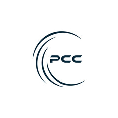 PCC logo. P C C design. White PCC letter. PCC, P C C letter logo design. P C C letter logo design in FIVE, FOUR, THREE, style. letter logo set in one artboard. P C C letter logo vector design.