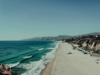 beach and sea