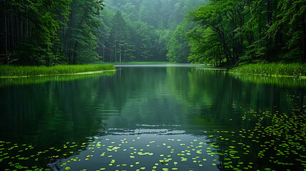 Peaceful Coexistence of Nature and Water