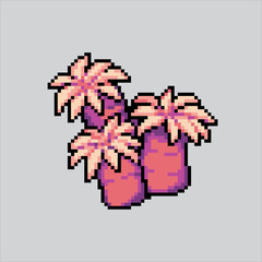 Pixel art illustration Coral. Pixelated Coral. Sea Coral Building pixelated for the pixel art game and icon for website and video game. old school retro.