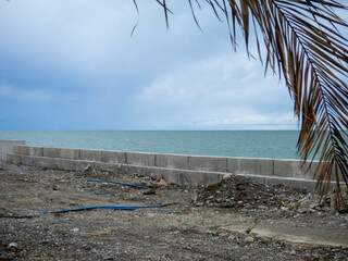 Reconstruction of the embankment of the resort town. Improvement works.