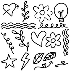 set of abstract elements