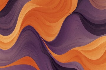 Beautiful background, shade from purple to orange, brush waves