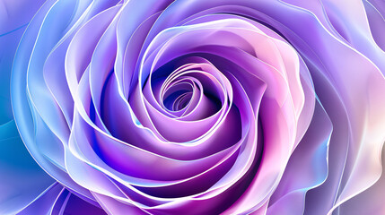 Fractal amoled rose background.