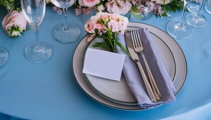 結婚式、披露宴のテーブルテンプレート