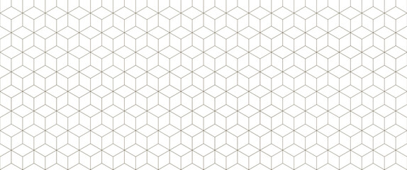 Line art pattern vector in vintage style. Abstract template with traditional Minimal geometric pattern in oriental style.